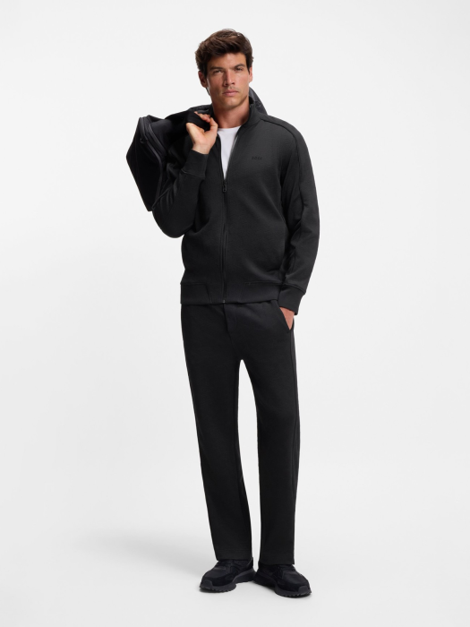 толстовка мужская sw_mirror fz  от бренда boss вид слева