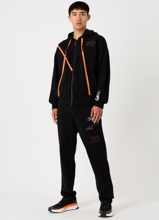 толстовка мужская sweatshirt  из италии вид сбоку