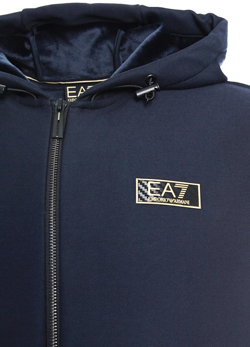 толстовка мужская sweatshirt ea7 от бренда ea7 emporio armani вид слева