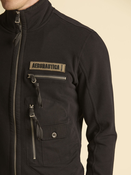 толстовка мужская  от бренда aeronautica militare вид слева