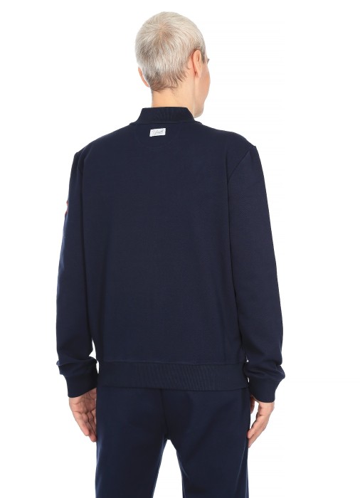 толстовка мужская  из италии вид сбоку