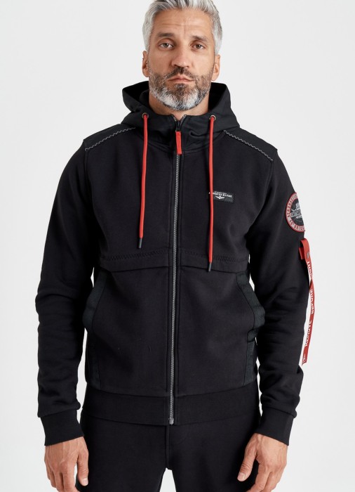 толстовка мужская  от бренда aeronautica militare вид слева