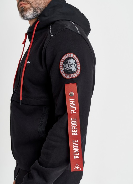 толстовка мужская  из италии вид сбоку