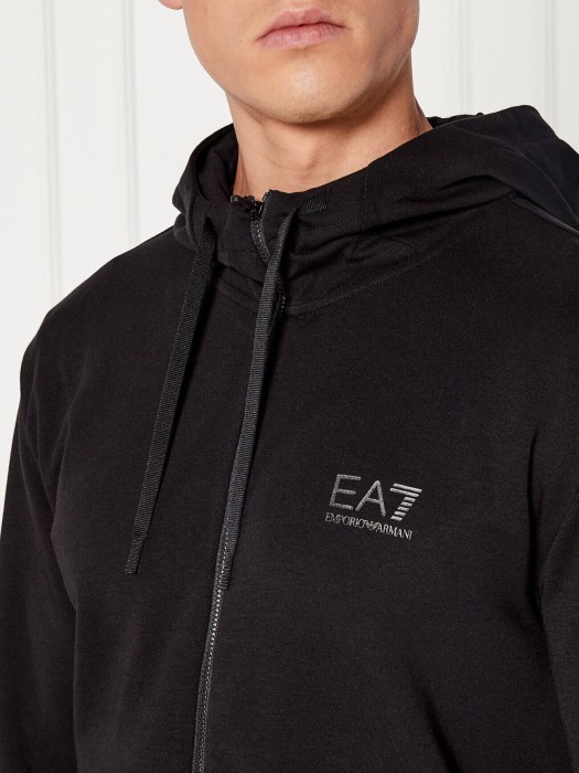 толстовка мужская  от бренда ea7 emporio armani вид слева