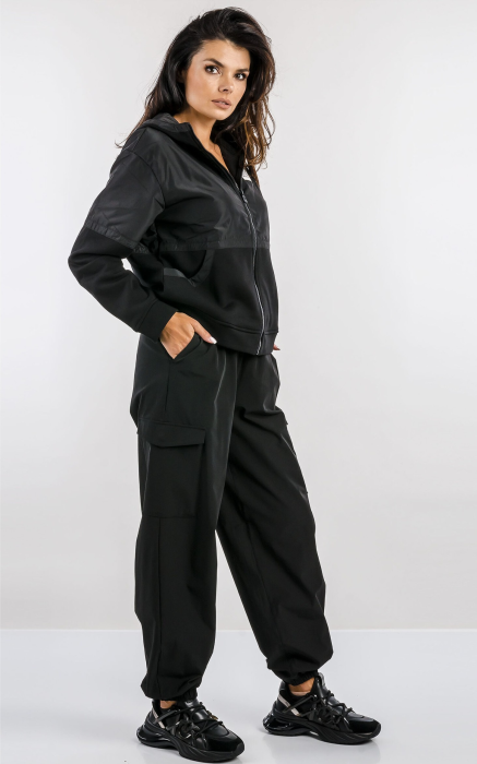 толстовка женская contemporary sport  из хлопка спереди