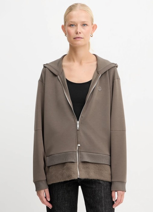 толстовка женская edaree  из полиэстера спереди