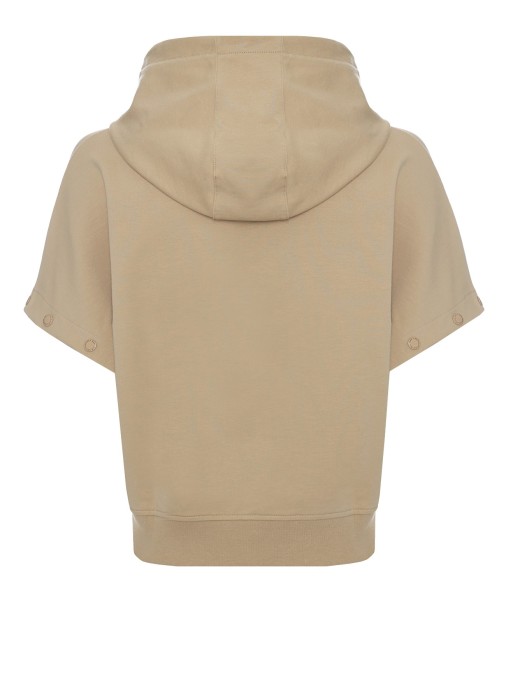 толстовка женская fly with me  из хлопка спереди