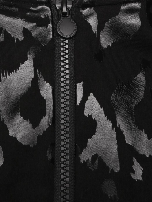 толстовка женская graphic series  от бренда ea7 emporio armani вид слева