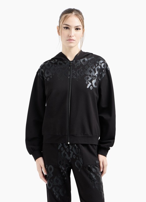 толстовка женская graphic series  из италии вид сбоку