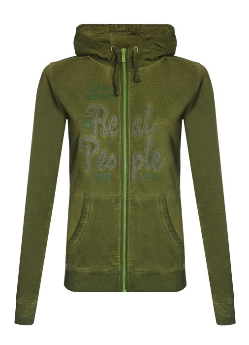 толстовка женская хлопковая woman jacket fi  с начесом 3D45246 фотография