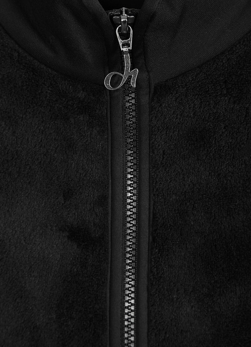 толстовка женская из флиса  из дании вид сбоку