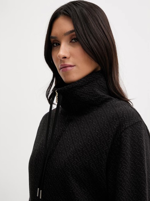 толстовка женская monogram j._jacket  от бренда boss вид слева