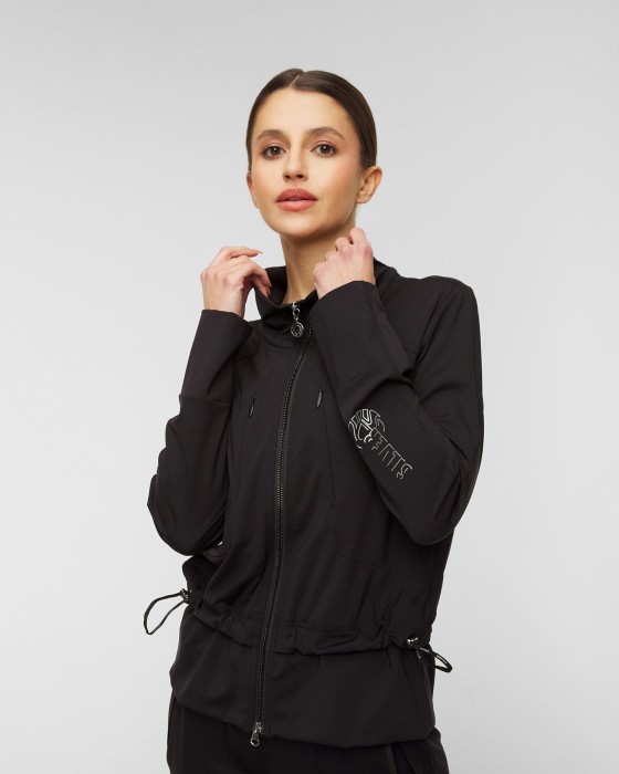 толстовка женская upload  от бренда sportalm вид слева