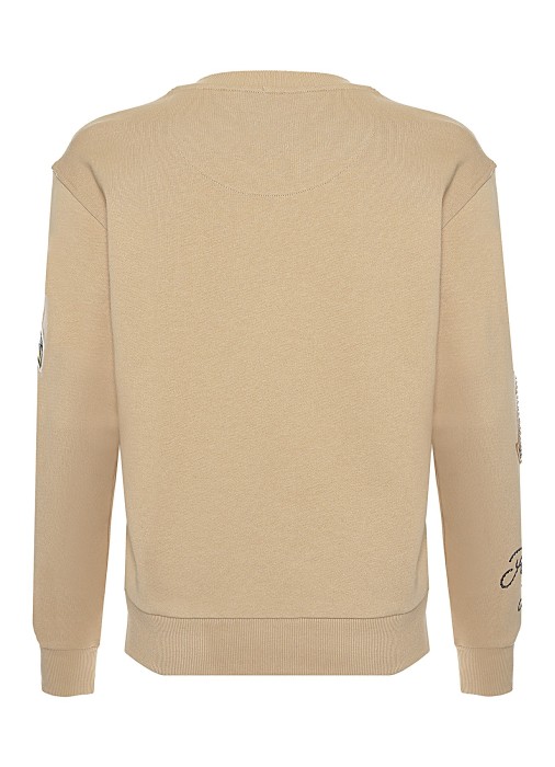 толстовка женская  из италии вид сбоку