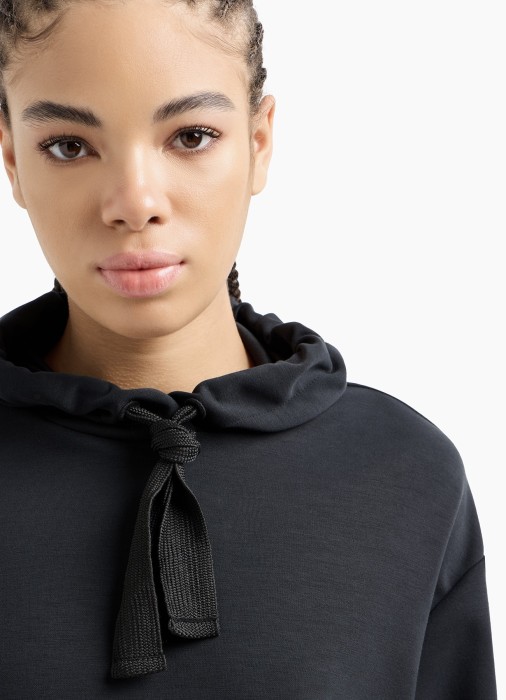 толстовка женская  от бренда ea7 emporio armani вид слева