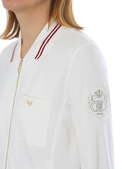 толстовка женская  из италии вид сбоку