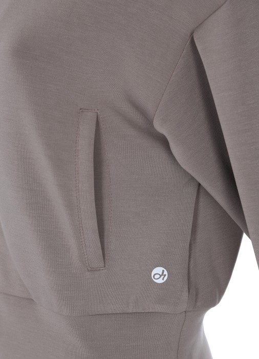 толстовка женская  из полиэстера спереди