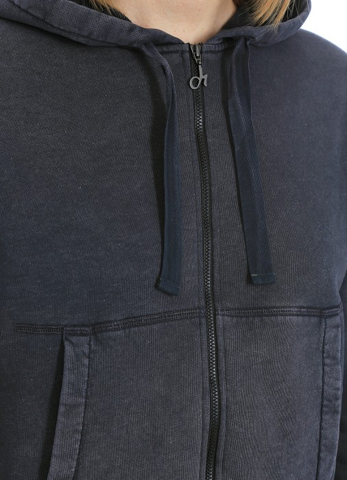 толстовка женская  из хлопка спереди