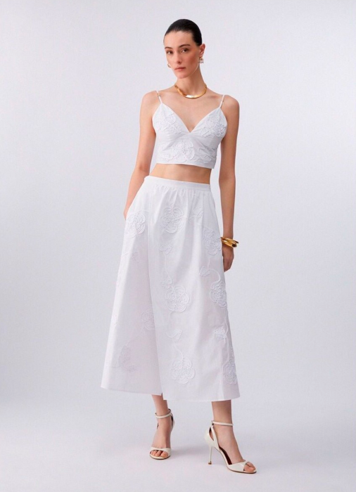 топ-бралетт с вышивкой  CA6181T039A фотография