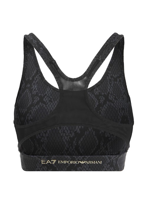 топ женcкий sport bra  от бренда ea7 emporio armani вид слева