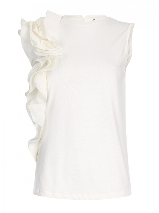 топ женский t-shirt con volant  CA5005J6308 фотография