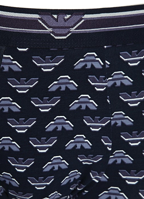 трусы-боксеры мужские mens knit trunk emporio armani от бренда emporio armani underwear вид слева