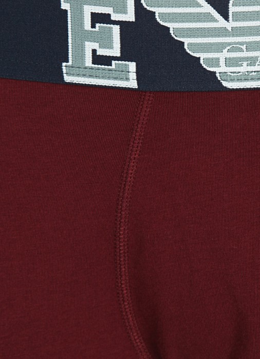 трусы мужские men's knit trunk ea underwear от бренда emporio armani вид слева