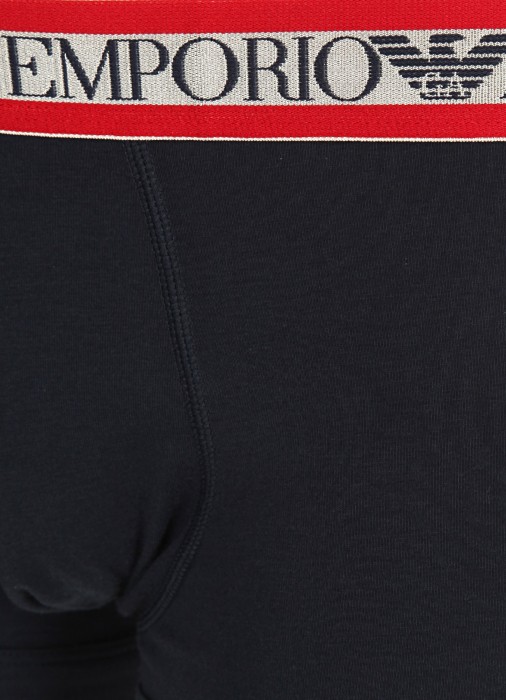 трусы мужские  men's knit trunk ea underwear от бренда emporio armani вид слева