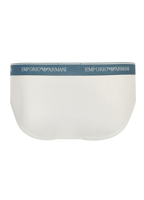 трусы  мужские mens knit brief ea underwear от бренда emporio armani вид слева