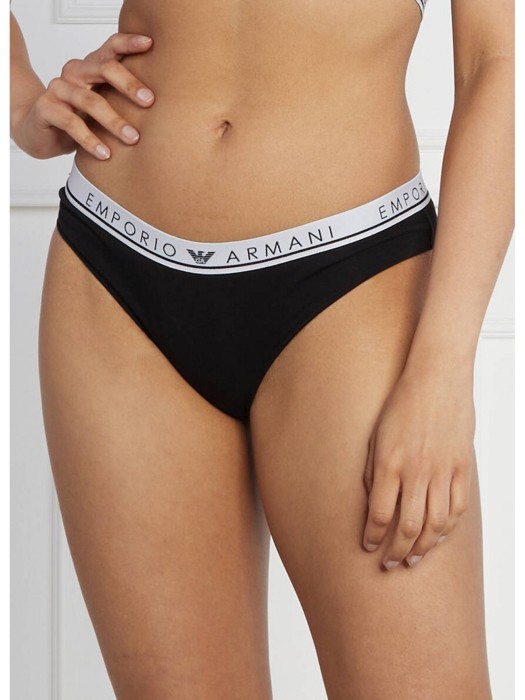 трусы женские 2-pack brief  ea underwear от бренда emporio armani вид слева