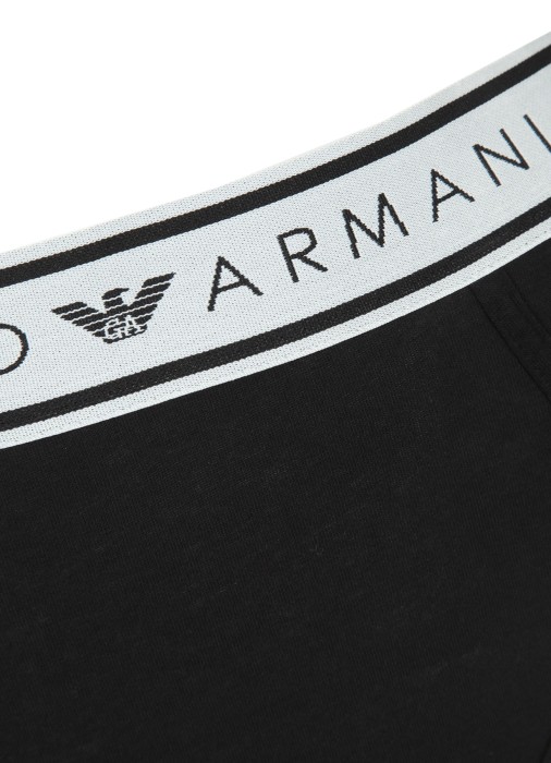 трусы женские knitted brief  от бренда emporio armani underwear вид слева