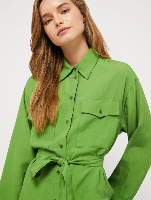 туника женская  britney penny black по цене 19520 руб вид справа