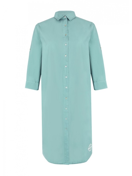 Товар зеленого цвета с внутренней стороны