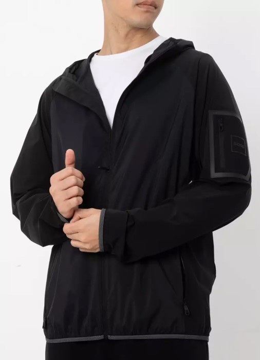ветровка мужская j_eilat  от бренда boss вид слева