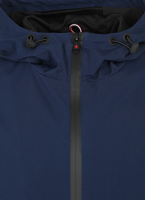 ветровка мужская  от бренда zu+elements вид слева