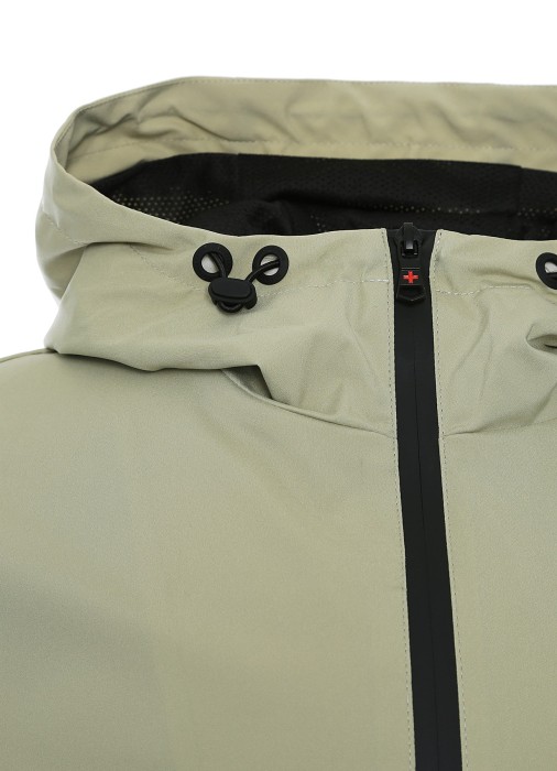 ветровка мужская  от бренда zu+elements вид слева