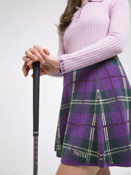 юбка женкская tartan  от бренда thistle вид слева