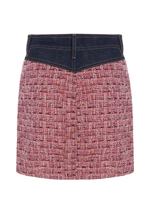 юбка женская c_veed-w  из хлопка спереди