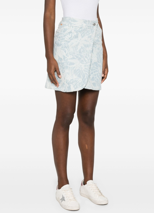 юбка женская denim skirt mini  по цене 22320 руб вид справа