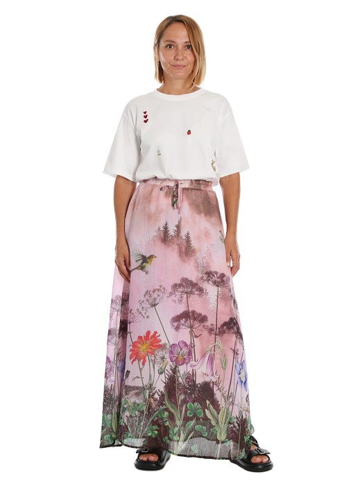 юбка женская forest skirt  от бренда numph вид слева