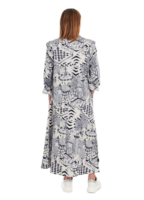 юбка женская gardenia skirt  из хлопка спереди