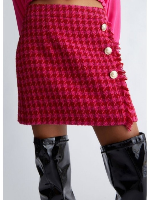 юбка женская gonna nav mini  из италии вид сбоку