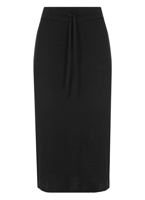 юбка женская knitted linen skirt  D02286 фотография