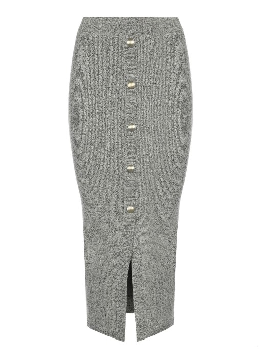 юбка женская миди с люрексом  WF4234MS99E фотография