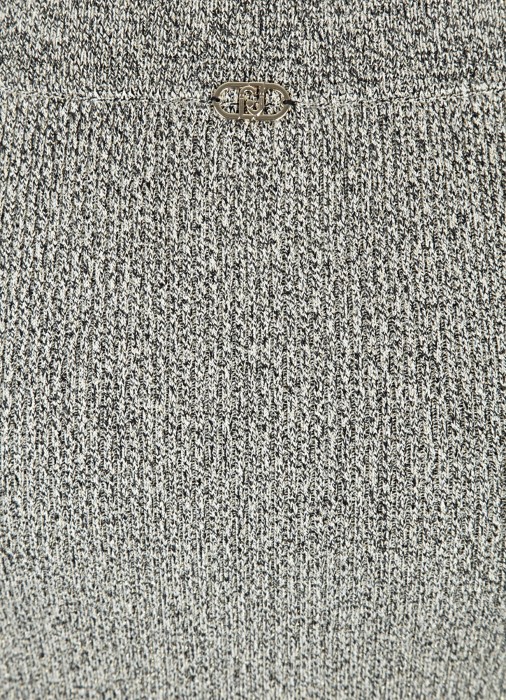 юбка женская миди с люрексом  универсального стиля с лицевой стороны