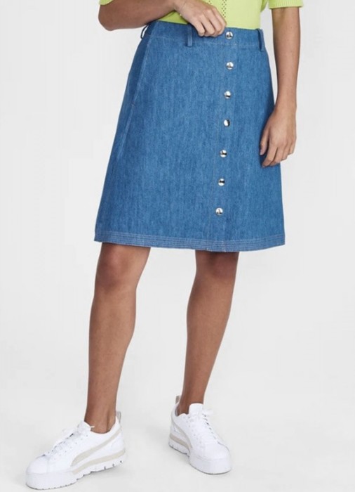 юбка женская nurina skirt  универсального стиля с лицевой стороны