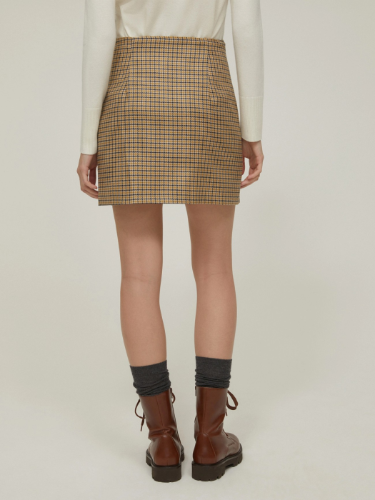 юбка женская rosanna penny black из италии вид сбоку