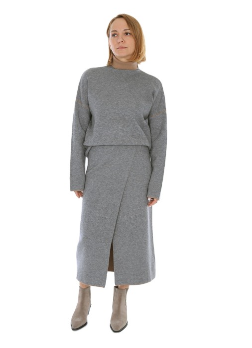 юбка женская  из полиэстера спереди