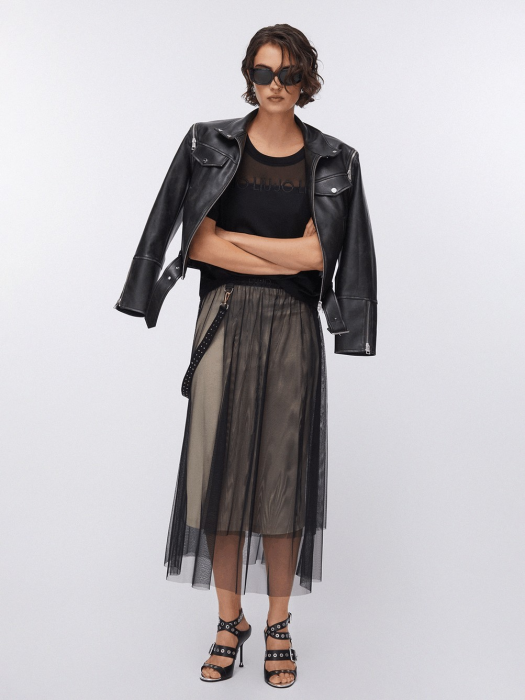 юбка женская  из полиэстера спереди