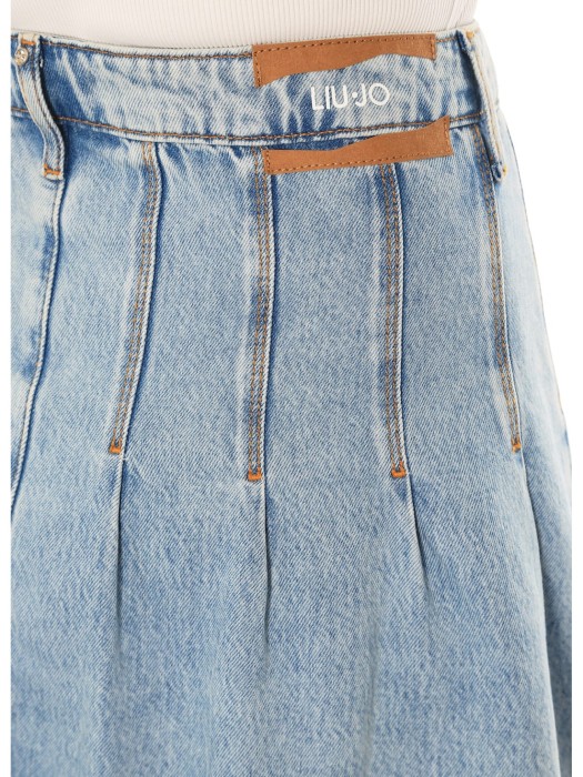 юбка женская  из хлопка спереди